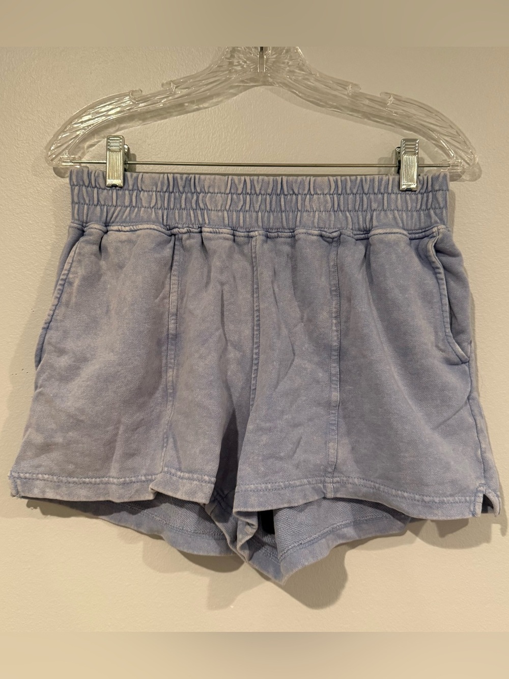 Time and Tru Periwinkle Pull-On Shorts